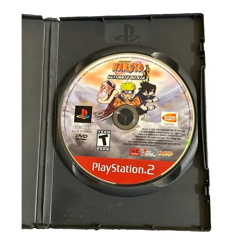 Naruto Ultimate Ninja Sony PlayStation 2 PS2 Greatest Hits Tested & Working